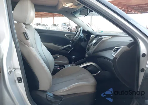 2012 Hyundai Veloster Base W/Gray из США, поврежденный, VIN KMHTC6AD2CU055065